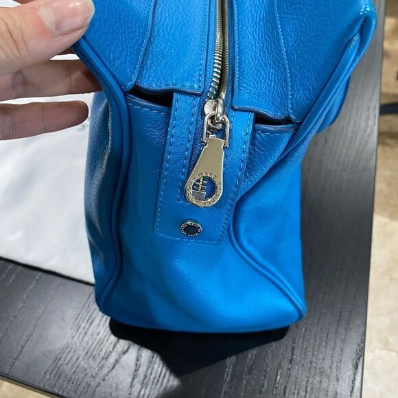 MARC JACOBS TOTE HANDBAG PURSE Blue - Picture 9 of 11